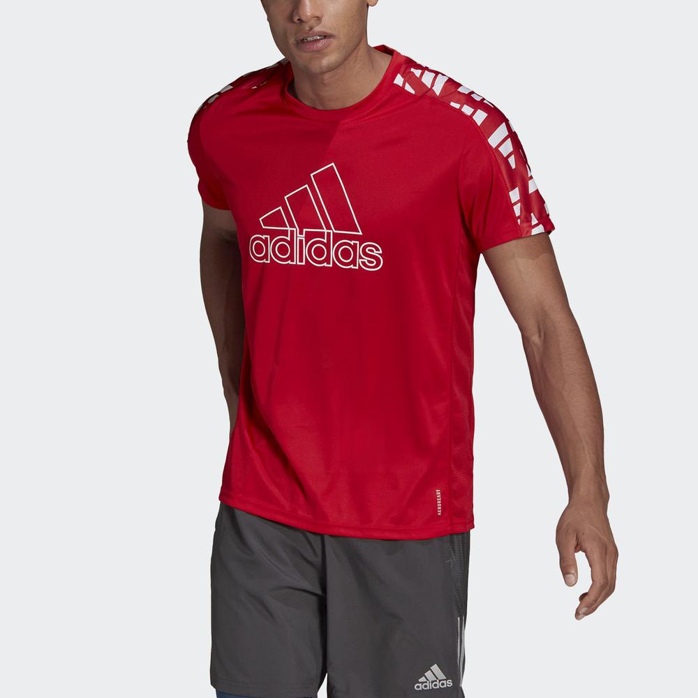 [Mã WABRADI13 - 150K - ĐH từ 1Tr]adidas RUNNING Own The Run Celebration Tee Nam Màu đỏ GK5953