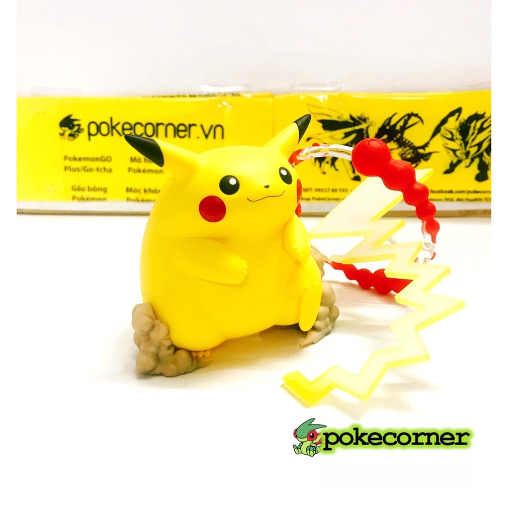 Mô hình Pokemon Pikachu GMAX chính hãng Kaiyodo cao 15cm của Pokemon TCG cực hot tại Shop PokeCorner