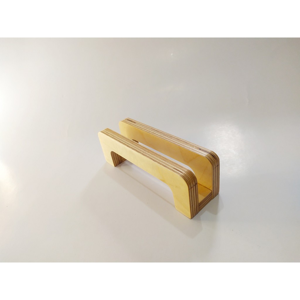 Macbook/Notebook/Phone/Tablet stand dock station - Giá đỡ Macbook/ Notebook/Điện thoại/Máy tính bảng gỗ plywood cao cấp