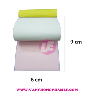 Giấy order 2 liên 6 x 9 cm (Lốc 10 Cuốn)