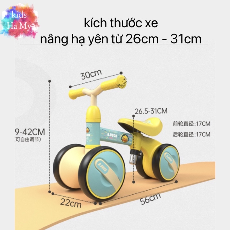 Xe chòi chân thăng bằng PHC-DUCK dành cho bé