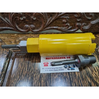 Mũi khoan rút lõi phi 55 dài 15 cm