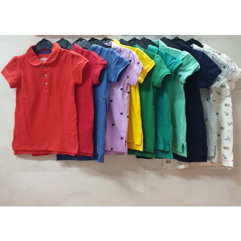 Áo thun polo bé gái vải cotong (hàng vnxk lẻ xai)