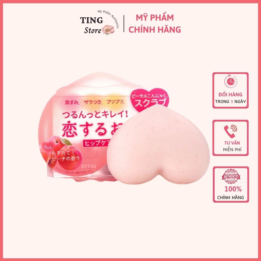 Xà phòng giảm thâm mông Pelican For Back trái đào chính hãng