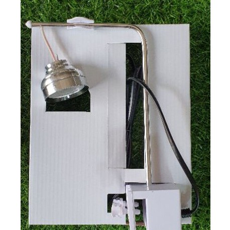 Led Kẹp Xima 3W Ánh Sáng Trắng/ WRB - Led Dĩa Cho Bể Thuỷ Sinh, Bể Bán Cạn