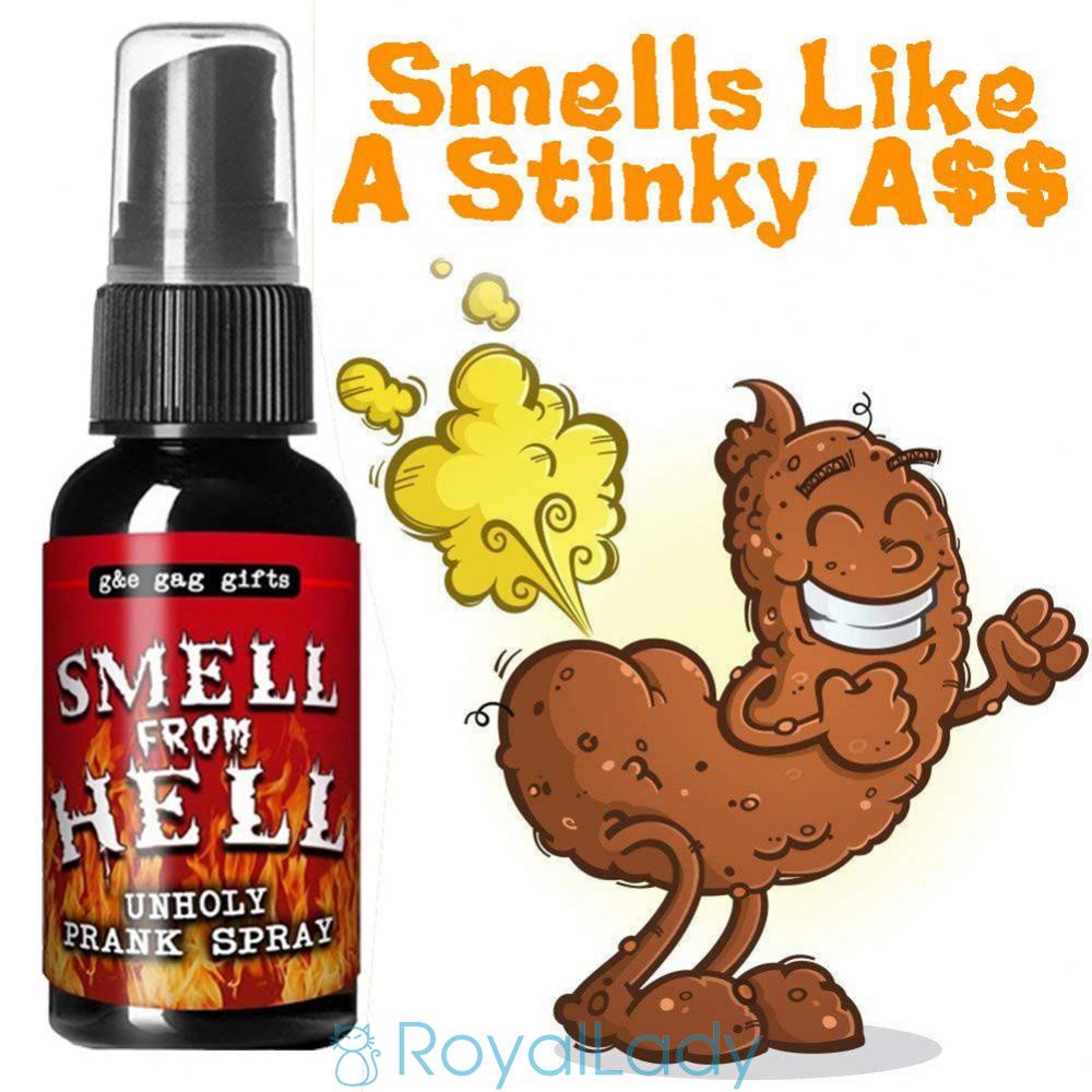 #ROYALLADY#30ML Novelties Liquid Fart Gag Prank Joke Spray,Can Stink Bomb Smelly Stinky Gas