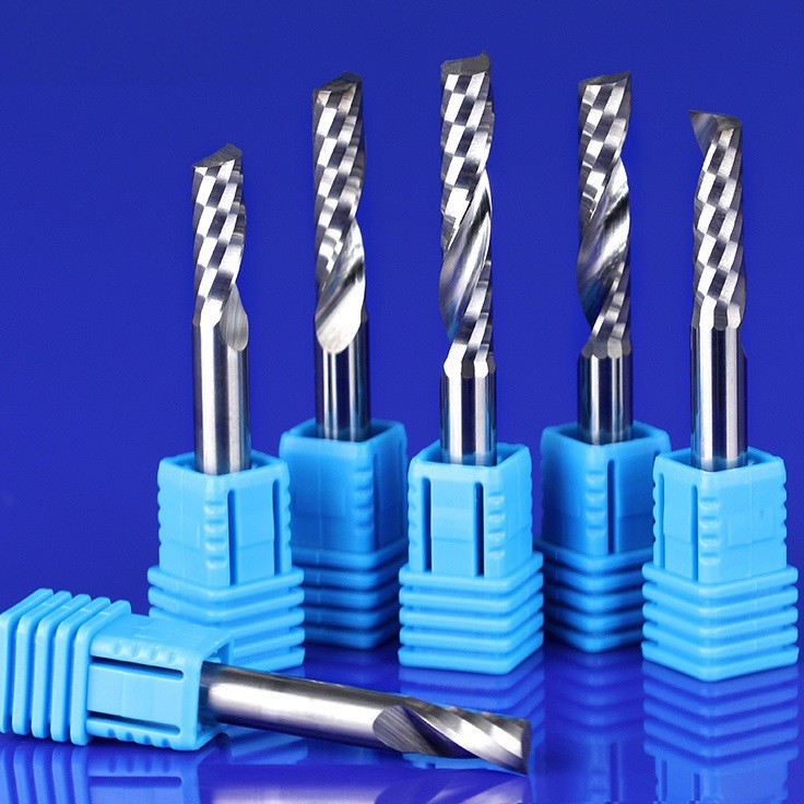 Huhao - Mũi dao cắt CNC xoắn 1 lưỡi thân 6 -MICA, loại tốt