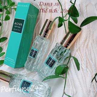 Combo 3 nước hoa nam mini 20ml thơm lâu- mùi aqua