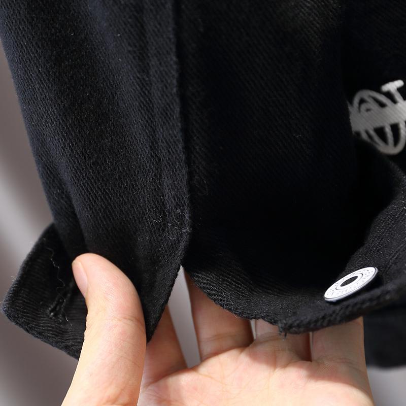 2023 MớI áO KhoáC Denim PhiêN BảN HàN QuốC áO KhoáC Trẻ Em ThờI Trang Phù HợP VớI MọI LứA TuổI