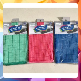 Combo 3 Khăn Lau Siêu Sạch Đa Năng Caro 35x40 - Homeinno