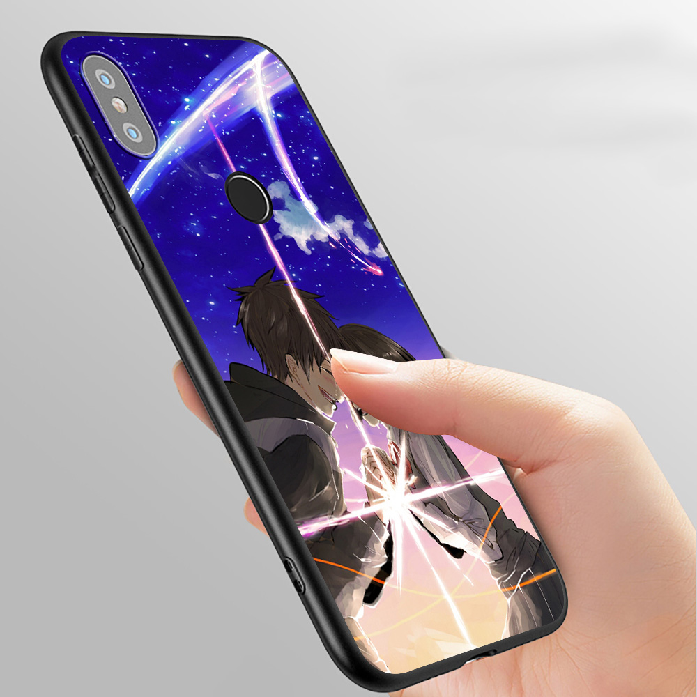 Ốp Điện Thoại Tpu Silicon Mềm Hình Anime Your Name Cho Redmi Go 9 9a 9c 9t Gm14