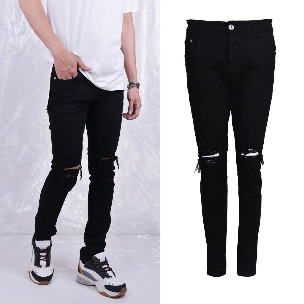 Quần ZOMBIE® Distressed Pants In Black