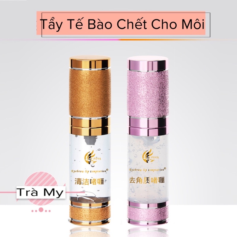 Tẩy Tế Bào Chết Trước Khi Phun Môi - Giúp môi mềm, phun nhanh bám mực