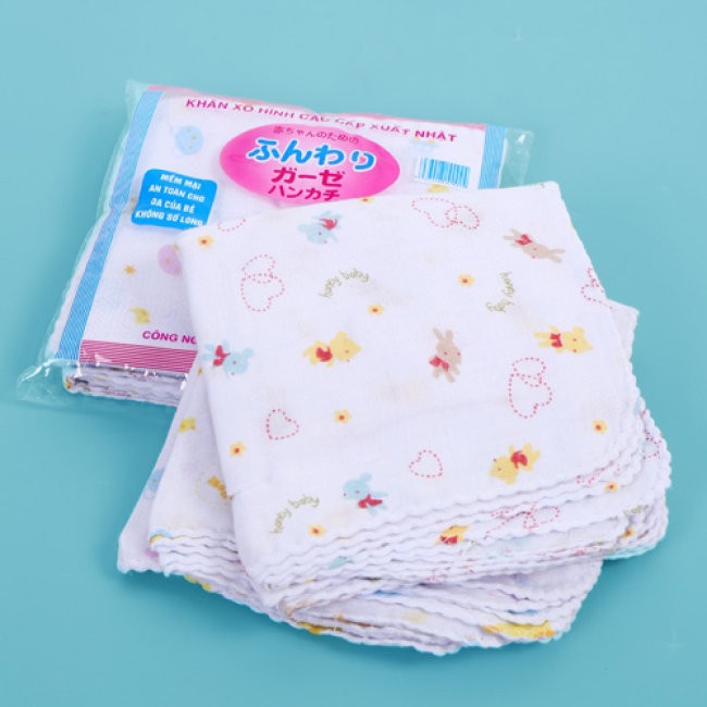 sét 5 khăn sữa , khăn xô rửa mặt 6 lớp dày mịn mềm đẹp Hàng cao cấp siêu thấm hút