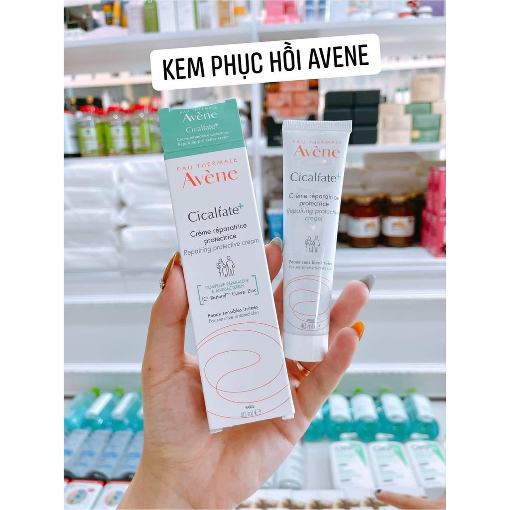 Kem dưỡng liền sẹo, phục hồi da Avene Cicalfate+ Repairing Protective Cream 40ml-OTOKE