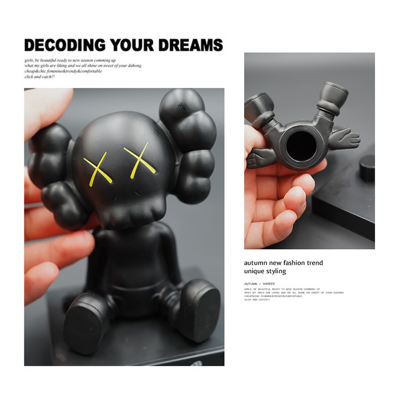 KAWS Lắc Lư Đầu Trang Trí Taplo Ô Tô, Phụ Kiện Trang Trí Ô Tô Thời Trang