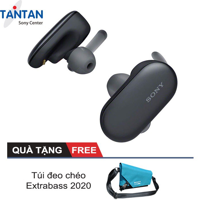 Tai Nghe BLUETOOTH BƠI LỘI Sony WF-SP900 | Chống nước IPX5/8 (nước biển sâu 2m) - MP3: 4GB - NFC - Pin: 21h - Eartip