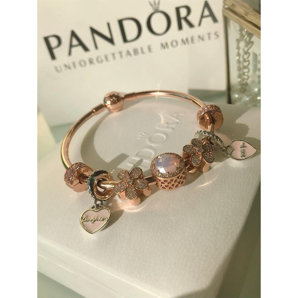 PANDORA _✿Vòng Tay Mạ Bạc 925 Mặt Hình Khinh Khí Cầu Thời Trang Cho Cặp Đôi s925 As