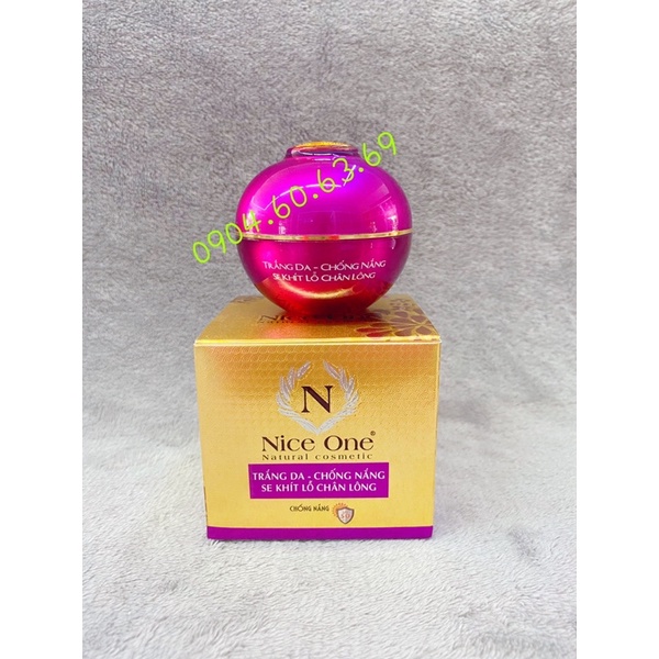 Kem NICE ONE 20g Trắng Da - Chống Nắng - Se Khit Lỗ Chân Lông