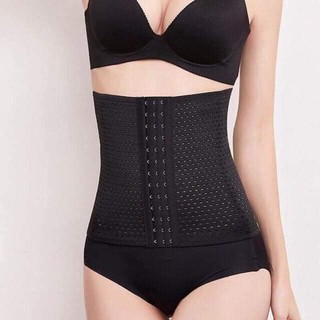 Đai nịt bụng, gen nịt bụng giảm eo 3-5cm loại cải tiến 6 móc cài