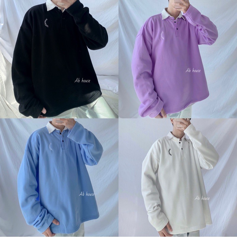 Áo Sweater Nỉ Bông NEXT Unisex (Ảnh Thật)