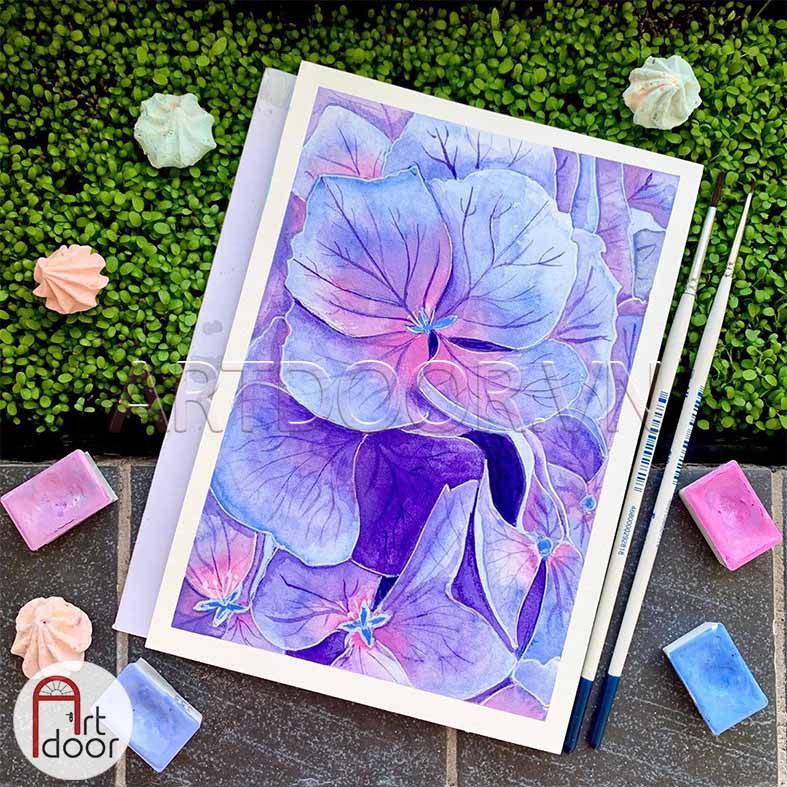 [ARTDOOR] Màu nước WHITE NIGHTS Pastel dạng nén