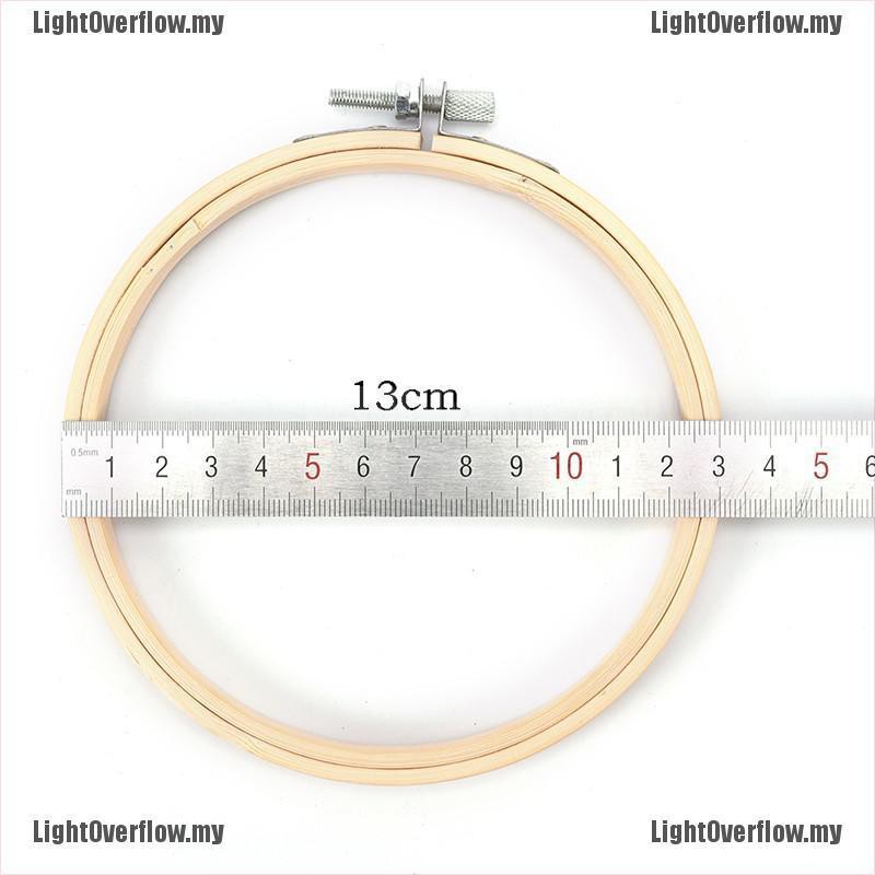 Khung Thêu Bằng Gỗ Hình Tròn Tiện Dụng