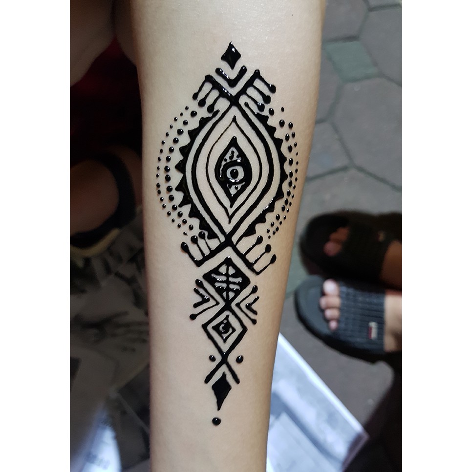 Sỉ 12 tuýp mực Henna golecha chính hãng