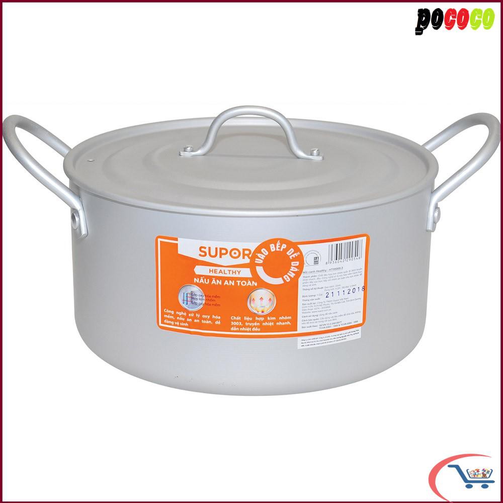 Nồi hợp kim nhôm Healthy Supor 22cm