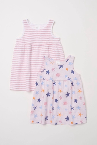SET VÁY COTTON bé gái H M us