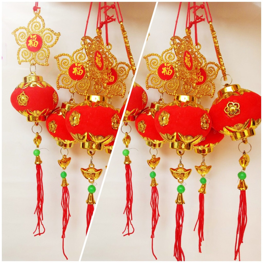 MAI ĐÈN NHUNG TRANG TRÍ TẾT NK56