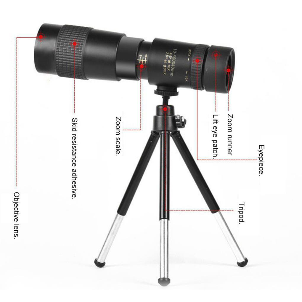 Kính Phóng Đại Ống Kính Tripod Rảnh Tay Đa Ứng Dụng Cho Hoạt Động Ngoài Trời