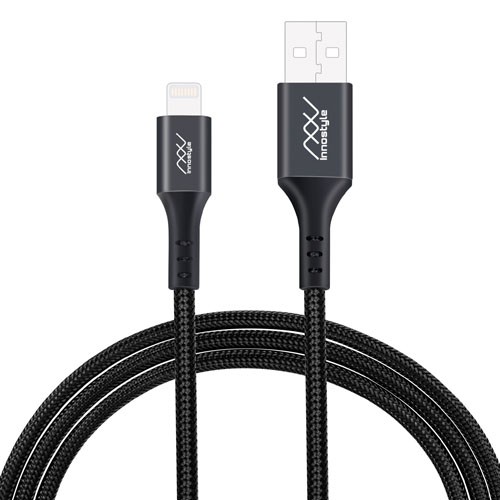 [CHẤT LƯỢNG] Dây cáp sạc MFI InnoStyle Duraflex USB-A To Lightning 1.5M với độ dài phù hợp khi mang theo