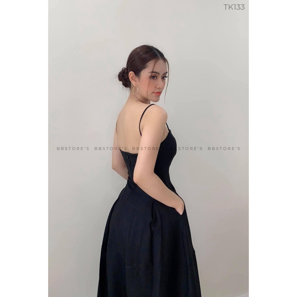 BBSTORE'S Đầm Hai Dây Dáng Xòe Dự Tiệc Sang Trọng  - TK133 | BigBuy360 - bigbuy360.vn