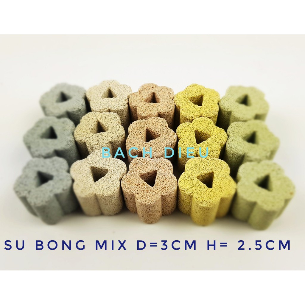 SỨ LỌC 4D CAO CẤP LỌC NƯỚC CHO CÁ HÌNH VUÔNG + TRÒN + LỤC GIÁC