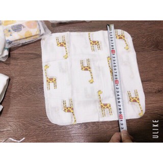 10 khăn xô sữa aden 29 x29 cm