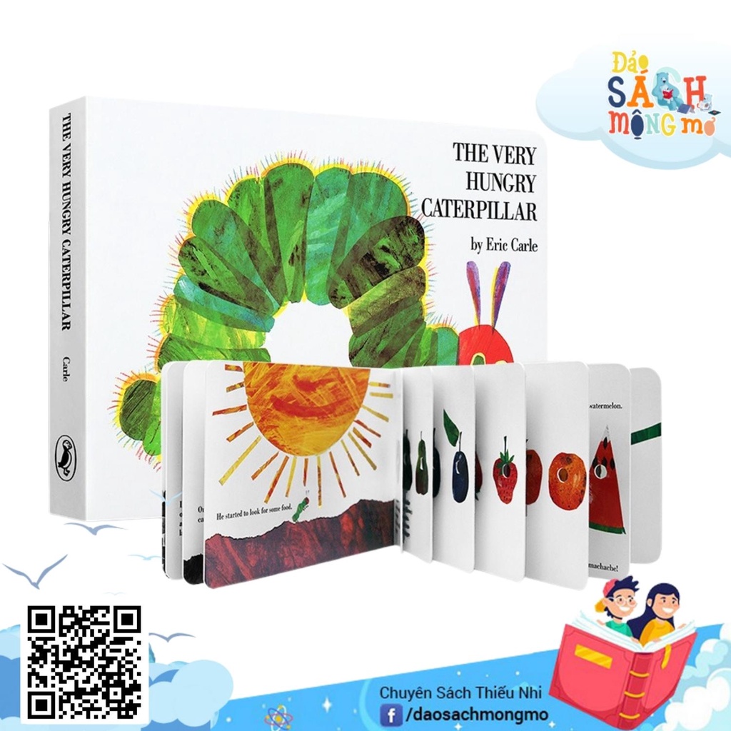 Đồ Chơi Chú Sâu Con Háu Ăn The Very Hungry Caterpillar (Bìa cứng)