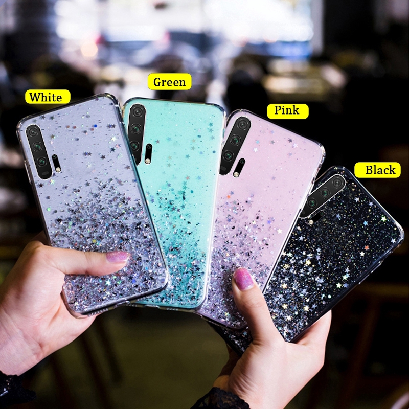 Ốp Điện Thoại Mềm Kim Tuyến Lấp Lánh Cho Realme C55 C53 C15 C11 C3 XT X2 Pro Realme 5S 5i 5 Pro Realme Q