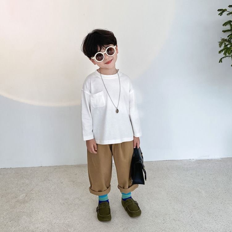 Quần Baggy  Phong Cách ulzzang Cho Bé Trai Bé Gái