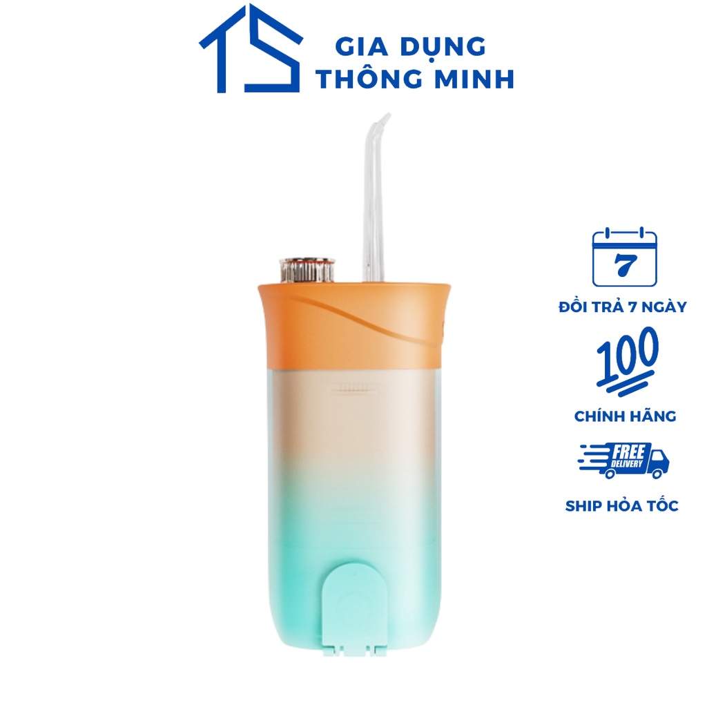 Máy tăm nước cầm tay Portable Water Flosser công nghệ Đức 3 chế độ làm sạch chuyên sâu.