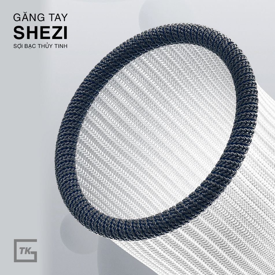 Găng tay chơi game Shezi sợi bạc thủy tinh cao cấp - tặng hộp đựng kim loại