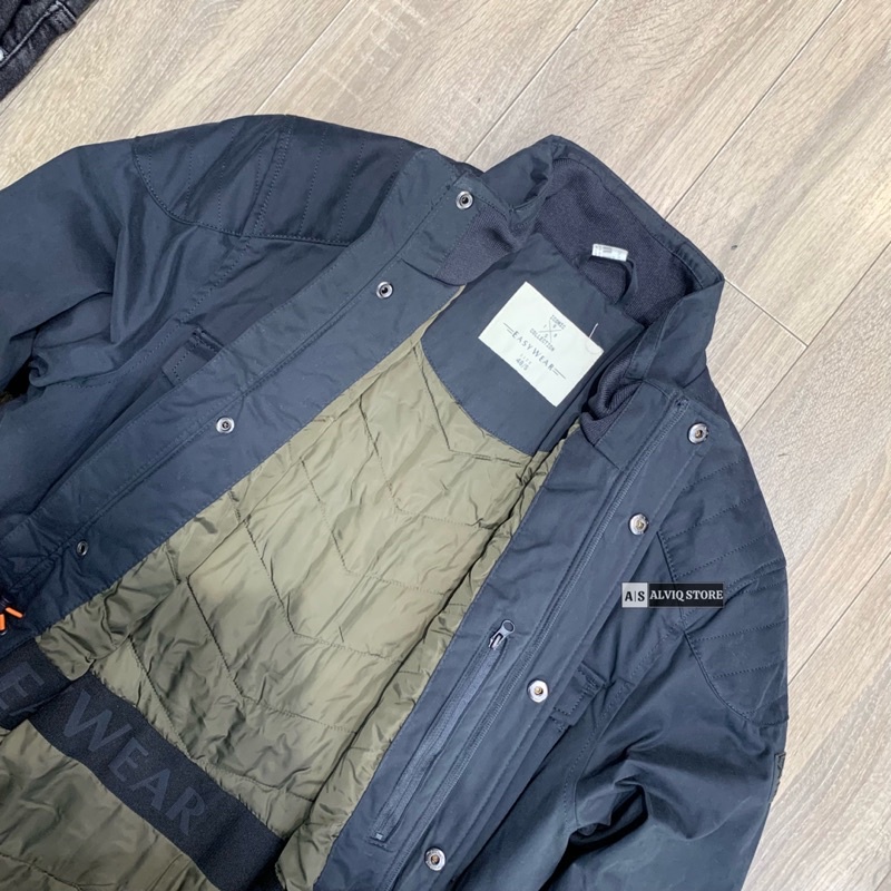 Áo khoác chần bông G.reen Coart kaki