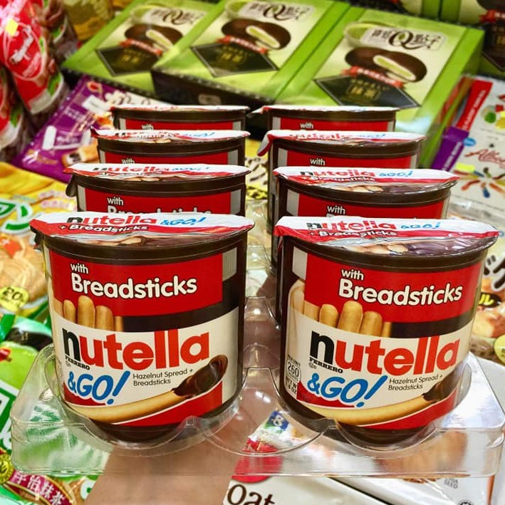 Bánh Que Chấm Socola Hạt Dẻ Nutella