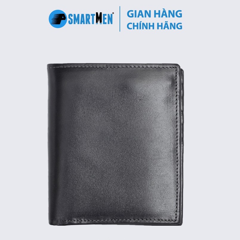 Ví cầm tay da bò dáng đứng SMARTMEN VD-05