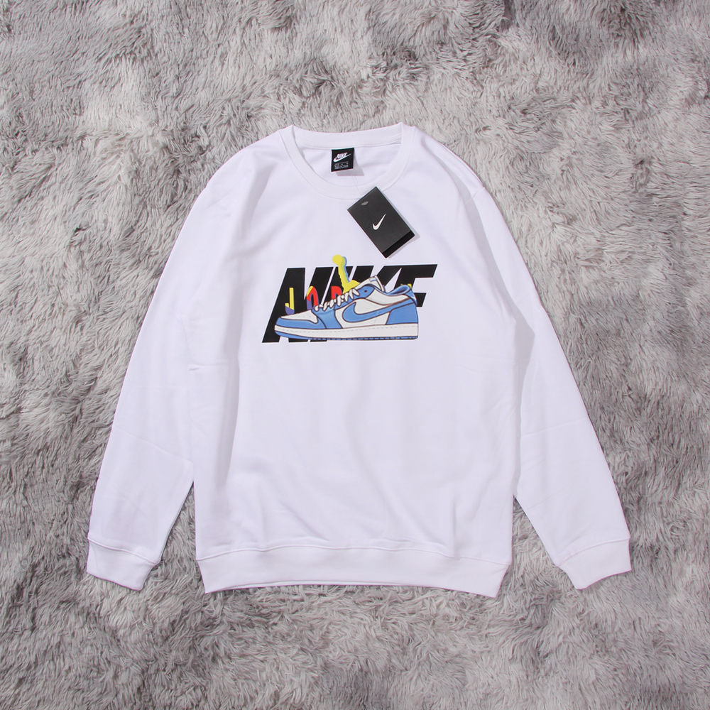 Áo sweater tay dài in logo Nike | BigBuy360 - bigbuy360.vn