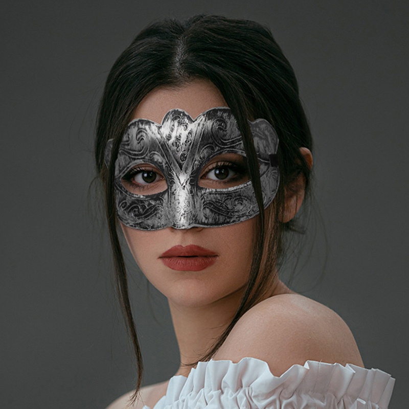 Mặt Nạ Nửa Mặt Hóa Trang Halloween