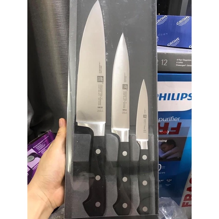 Bộ dao Zwilling professional S 3 món Made in Germany