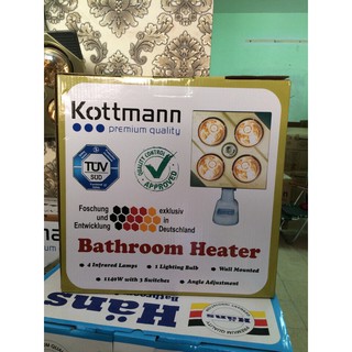 ĐÈN SƯỞI PHÒNG TẮM KOTTMANN K4BG