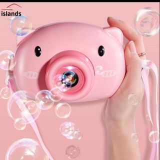 🤩 Máy ảnh thổi bong bóng heo con cực xinh cho các bé về hàng.
