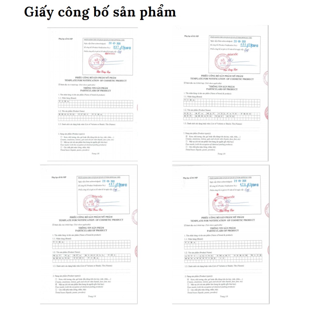 combo thanh xuân viba bộ sản phẩm chăm sóc da